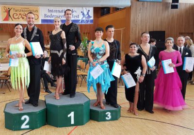 Siegerehrung Tanzsport Bodenseetanzfestival Siegerehrung Tanzsport Bodenseetanzfestival